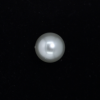 Perle nacrée ronde 20mm gris perle x1