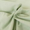Tissu toile coton lurex - vert amande x 10 cm