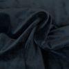 Tissu velours jersey - bleu marine x 10 cm