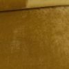 Tissu velours stretch - moutarde x 10 cm