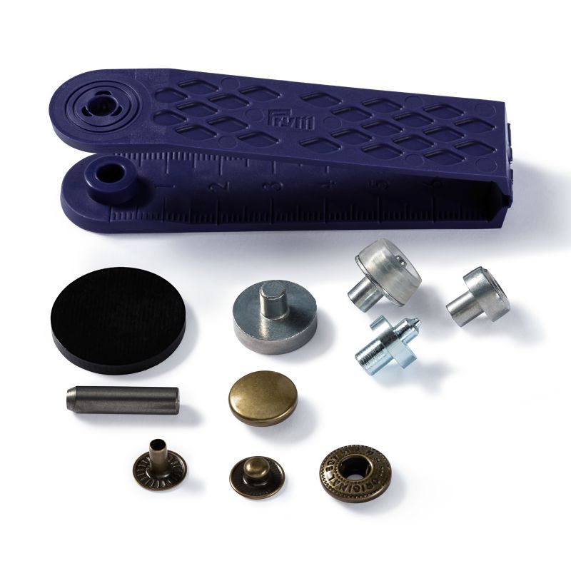 Kit d'outils pour boutons-pression type « S », diamètre 12,4 mm