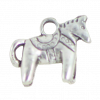 Breloque cheval 12mm argent x1