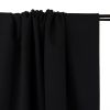 Tissu jersey punto lourd viscose - bleu foncé x 10 cm