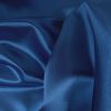 Tissu doublure Satin deluxe - bleu roi x 10 cm