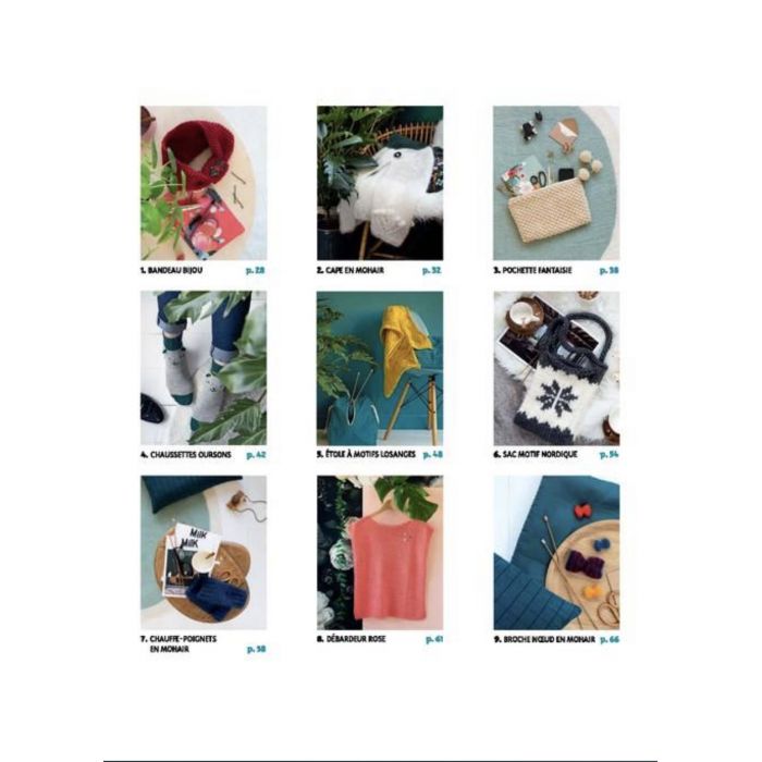 Projets Tricot avec 2 pelotes - Anne Bermond