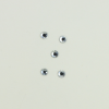 Strass à coller 3 mm - Transparent x 5