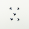 Perles à coller strassées 4mm gris x5