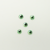 Perles à coller strassées 4mm vert clair x5