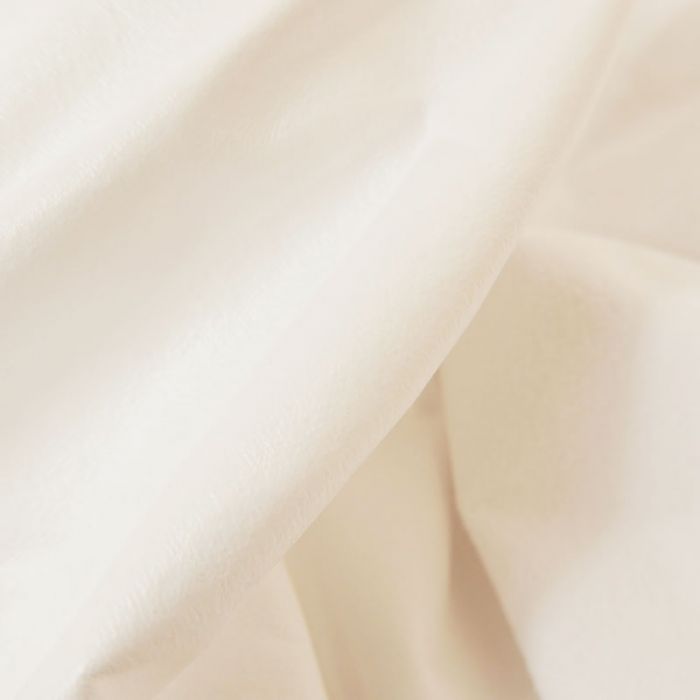 Tissu alèse bébé - blanc x 10 cm