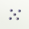 Perles à coller strassées 4mm violet clair x5