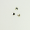 Perles à coller strassées 5mm jaune clair