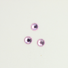 Perles à coller strassées 5mm rose clair