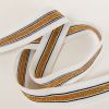 Elastique lurex rayé x 10 cm
