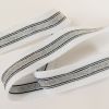 Elastique lurex rayé x 10 cm