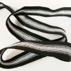 Elastique lurex rayé x 10 cm