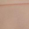 Tissu Coton Vichy - Saumon x 10cm