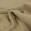 Tissu polyester uni - sable x 10 cm