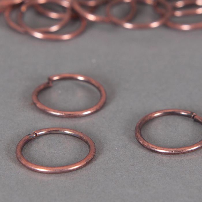 Anneaux ronds ouverts 14 mm x10