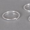 Anneaux ronds ouverts 20mm argent x10