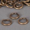 Anneaux ronds ouverts 10 mm x20