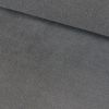 Tissu suédine envers fourrure mouton - gris foncé x 10 cm