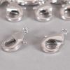 Fermoirs mousquetons 10 mm x5