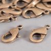 Fermoirs mousquetons 10 mm x5
