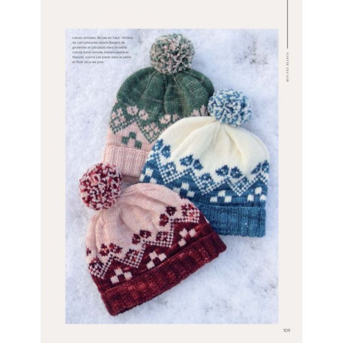 Tricoter le jacquard en rond / Anna Dervout