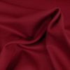 Tissu lainage cachemire scuba - rouge x 10 cm