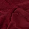 Tissu micro éponge bambou Oeko-Tex - grenat x 10 cm