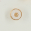 Perle en résine ronde 8mm beige x10