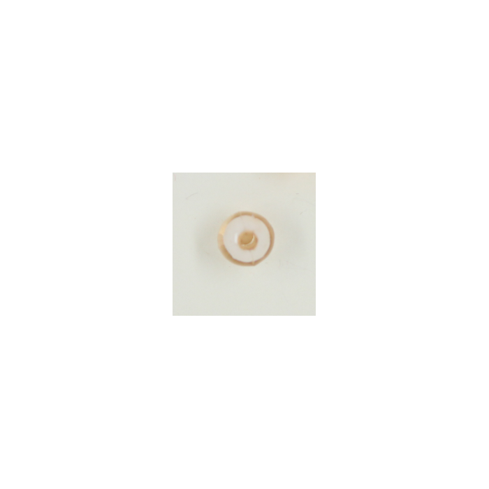 Perle en résine ronde 8mm beige x10