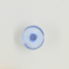 Perle en résine ronde 8mm bleu clair x10