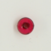 Perle en résine ronde 8mm bordeaux x10