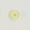 Perle en résine ronde 8mm jaune clair x10