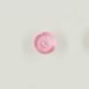 Perle en résine ronde 8mm rose clair x10