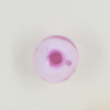 Perle en résine ronde 8mm violet clair x10
