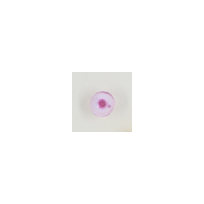 Perle en résine ronde 8mm violet clair x10