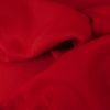 Tissu molleton sweat - rouge x 10 cm