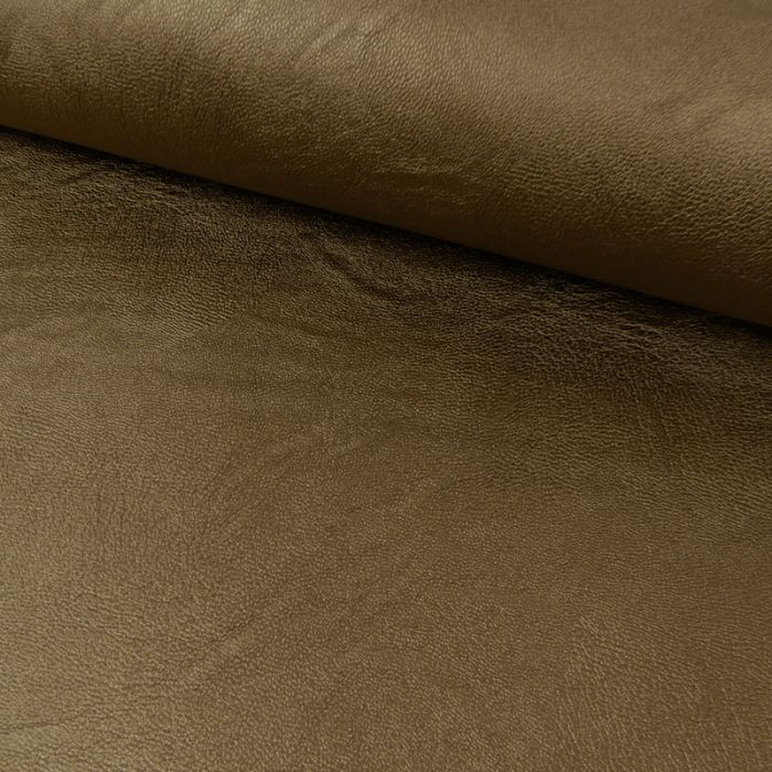 Tissu simili cuir souple - bronze x 10 cm