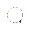 Supports boucles d'oreilles à décorer ronde 35 mm x2