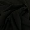 Tissu viscose lin - noir x 10 cm
