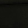 Tissu viscose lin - noir x 10 cm
