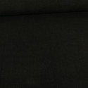 Tissu viscose lin - noir x 10 cm
