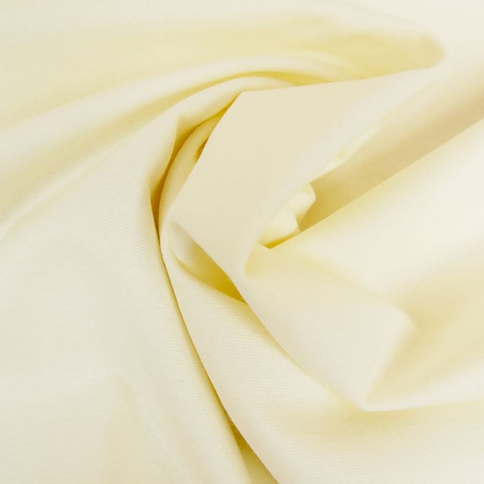 Tissu flanelle coton uni - écru x 10 cm