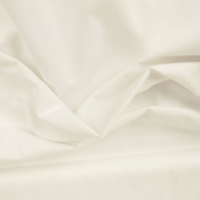 Tissu toile à drap grande largeur - blanc x 10 cm