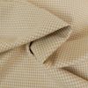 Tissu coton vichy - beige x 10cm