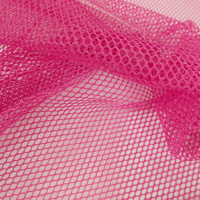 Tissu filet mesh - rose x 10 cm