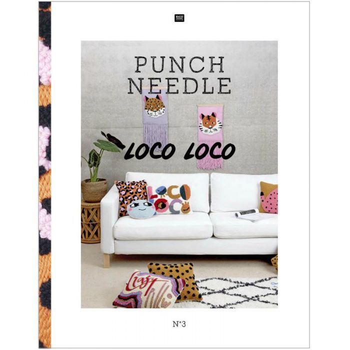 Punch needle : loco loco - Rico Design