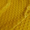 Tissu minky pois oeko-tex - moutarde x 10 cm